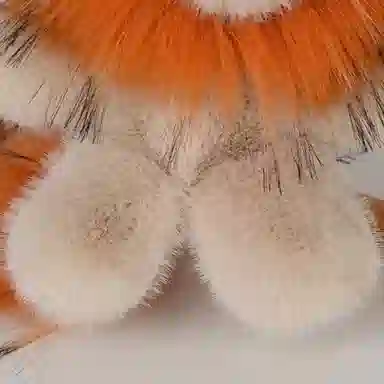 心水好物 可爱炸毛小狮子汽车钥匙扣网红托特包双肩包公仔挂饰 毛绒 挂件 男女同款情侣款