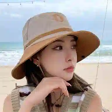 心水好物 百搭户外登山露营徒步防晒遮阳帽显脸小 棉纶 渔夫帽 男女同款情侣款