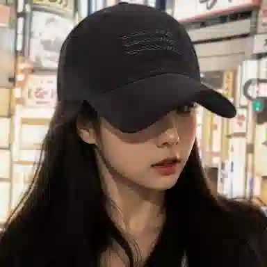 心水好物 复古水洗磨毛防晒韩版百搭大头围 棉 鸭舌帽 男女同款情侣款