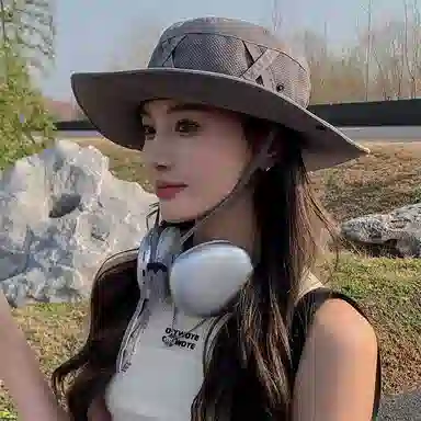 心水好物 户外遮阳防晒露营登山透气大帽檐潮流百搭休闲旅游必备 聚酯纤维 渔夫帽 男女同款情侣款