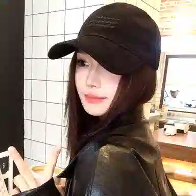 心水好物 复古水洗磨毛防晒韩版百搭大头围 棉 鸭舌帽 男女同款情侣款