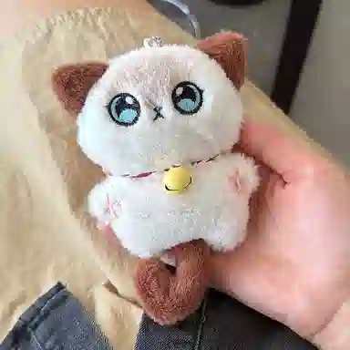 心水好物 逻辑猫铃铛小猫公仔玩偶 毛绒 挂件 男女同款情侣款