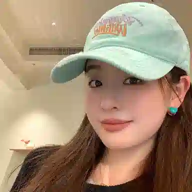 心水好物 日系原宿风街头嘻哈字母刺绣破洞时尚 棉 鸭舌帽 男女同款情侣款