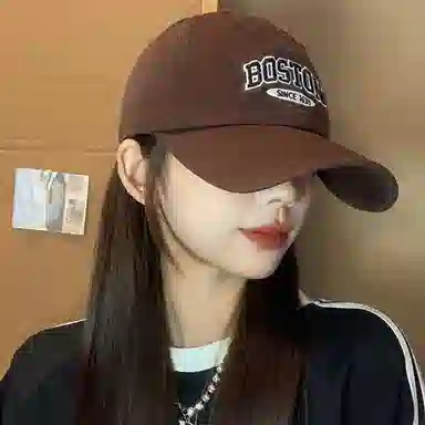 心水好物 美式刺绣字母复古休闲显脸小软顶百搭防晒 棉 鸭舌帽 男女同款情侣款