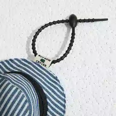 心水好物 个性迷你渔夫帽耳机包储物袋钥匙扣书包背包挂饰 灯芯绒  挂件 男女同款情侣款