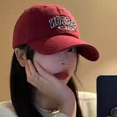 心水好物 美式刺绣字母复古休闲显脸小软顶百搭防晒 棉 鸭舌帽 男女同款情侣款