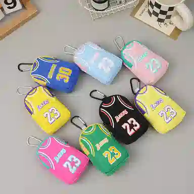心水好物 科比詹姆斯球衣钥匙扣个性钥匙链篮球男生书包 涤纶 挂件 男女同款情侣款