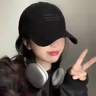 心水好物 复古水洗磨毛防晒韩版百搭大头围 棉 鸭舌帽 男女同款情侣款