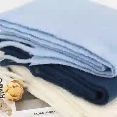 心水好物 舒适不扎脖蓬松保暖长款流苏 羊毛 绒线围巾 男女同款情侣款