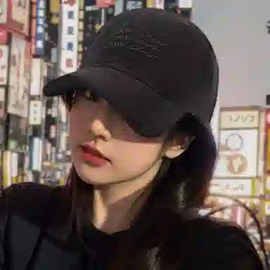 心水好物 复古水洗磨毛防晒韩版百搭大头围 棉 鸭舌帽 男女同款情侣款