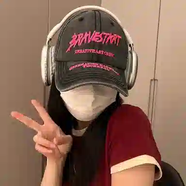 心水好物 欧美风潮流做旧牛仔时尚百搭休闲户外旅拍 棉  鸭舌帽  男女同款情侣款