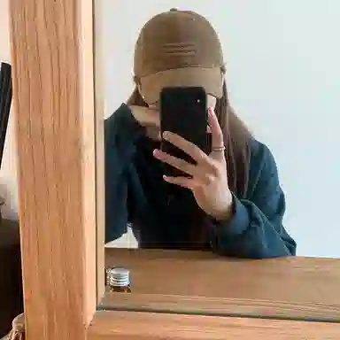 心水好物 复古水洗磨毛防晒韩版百搭大头围 棉 鸭舌帽 男女同款情侣款