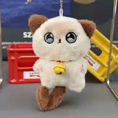 心水好物 逻辑猫铃铛小猫公仔玩偶 毛绒 挂件 男女同款情侣款