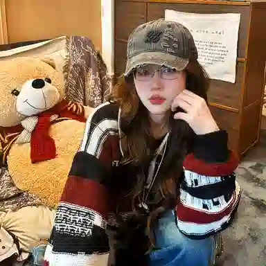 心水好物 韩式水洗做旧牛仔潮流棒球帽户外出游徒步防晒 棉  鸭舌帽 男女同款情侣款