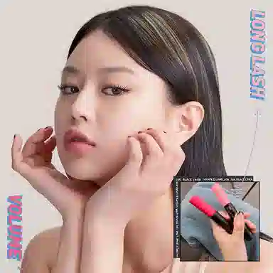 菲丽菲拉 墨彩睛灵睫毛膏 防水不晕染卷翘自然立体 纤长浓密加密防汗