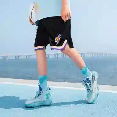 鸿星尔克儿童 舒适时尚潮流短裤 青少年