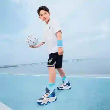 鸿星尔克儿童 舒适时尚潮流短裤 青少年