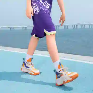 鸿星尔克儿童 舒适时尚潮流短裤 青少年