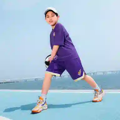 鸿星尔克儿童 舒适时尚潮流短裤 青少年