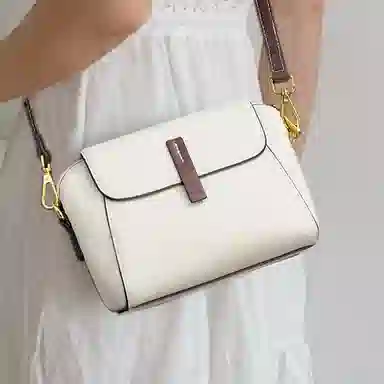 包包女实用通勤高级感小众时尚百搭简约个性潮流休闲轻便 牛皮 斜挎包 小号 女款 多色