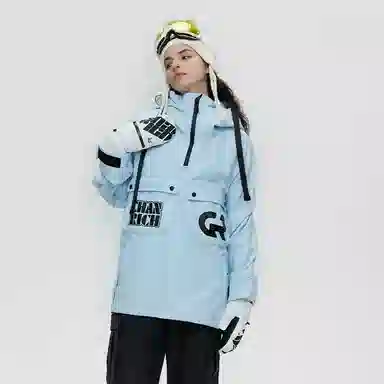 雪之答案 防风保暖单板专业滑雪衣 男女同款