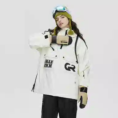 雪之答案 防风保暖单板专业滑雪衣 男女同款