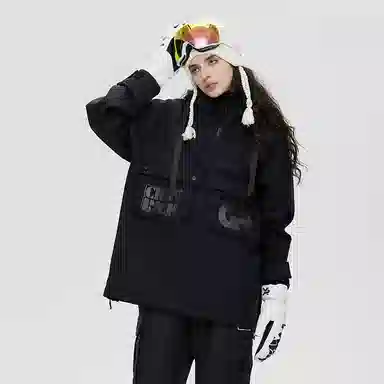 雪之答案 防风保暖单板专业滑雪衣 男女同款