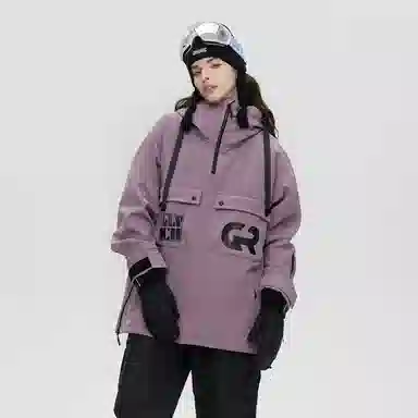 雪之答案 防风保暖单板专业滑雪衣 男女同款