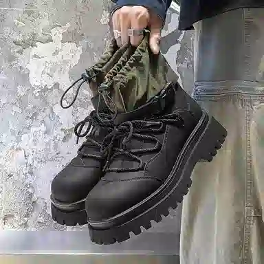 Langsha Combat Boots High Top