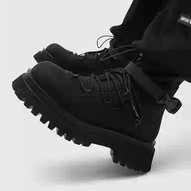 Langsha Combat Boots High Top