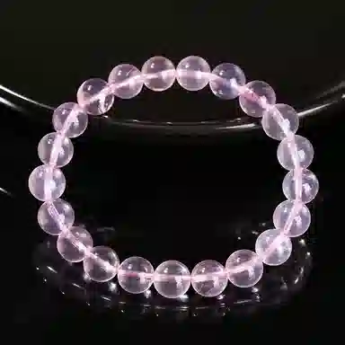 金大福 粉黛佳人 新中式国潮甜美温婉气质招财旺桃花转运珠爱情事业双丰收能量磁场简约小众高级感百搭招人缘脱单#好运 粉水晶 手串 女款