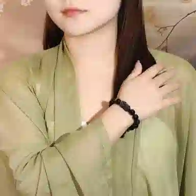 金大福 招财进宝 新中式平安顺遂 国潮吞金兽 财源滚滚 简约潮流复古精致大气#好运 黑曜石 手串 男款