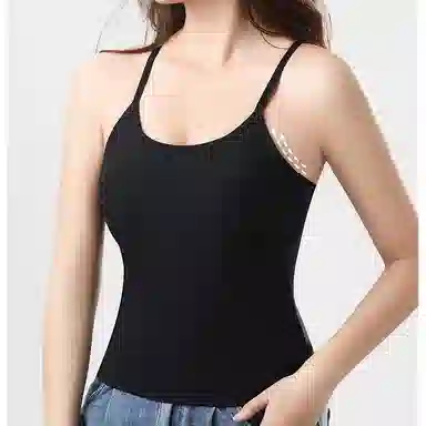 桔内 薄款抹胸防走光无痕夏季吊带 女款