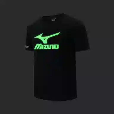 Mizuno Basic Glow Logo T-Shirt Black