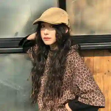 北极绒 小众纯色时尚洋气前进帽日系复古简约百搭大头围显脸小 棉 贝雷帽 男女同款情侣款