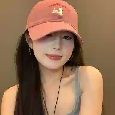 北极绒 韩版潮流刺绣可爱小狗大头围显脸小氛围感户外出游 棉 鸭舌帽 男女同款情侣款