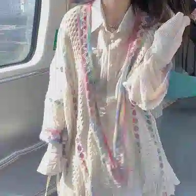 北极绒 轻薄多巴胺 潮流甜美百搭 聚酯纤维 披肩 女款