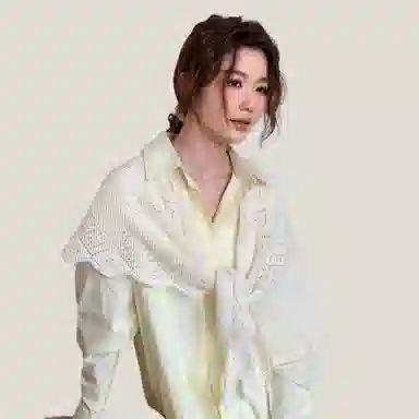 北极绒 外搭款镂空不闷热柔软亲肤 披肩 女款