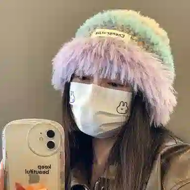 北极绒 防寒保暖百搭显脸小 聚酯纤维 绒线帽 男女同款情侣款