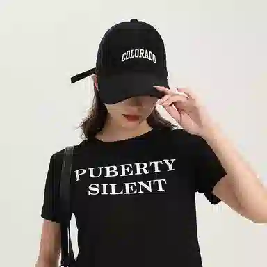 北极绒 加深硬顶大头围宽帽檐显脸小 棉 鸭舌帽 男女同款情侣款