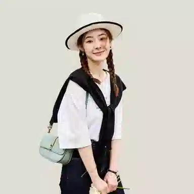 北极绒 纯色针织外搭韩版小坎肩交叉洋气搭肩 披肩 女款