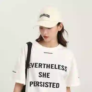 北极绒 加深硬顶大头围宽帽檐显脸小 棉 鸭舌帽 男女同款情侣款