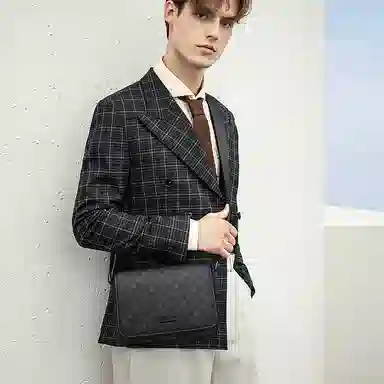 GOLF Crossbody Bag Grey Black