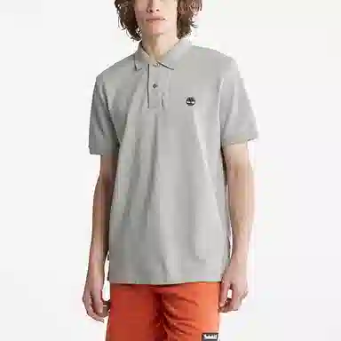 Timberland Polo Shirt Light Gray