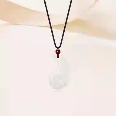 炽热 龙凤呈祥 新中式国潮复古 轻奢小众设计高级感#好运 琉璃 项链 男女同款情侣款