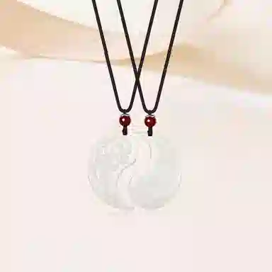 炽热 龙凤呈祥 新中式国潮复古 轻奢小众设计高级感#好运 琉璃 项链 男女同款情侣款