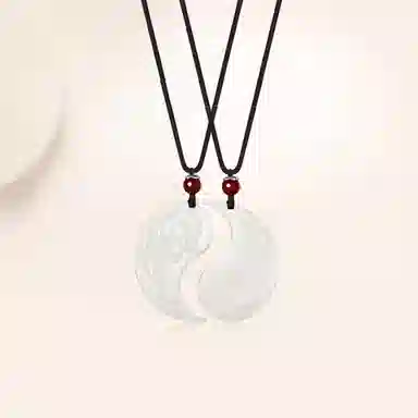 炽热 龙凤呈祥 新中式国潮复古 轻奢小众设计高级感#好运 琉璃 项链 男女同款情侣款