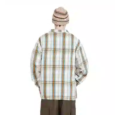 Doraemon Vintage Plaid Shirt