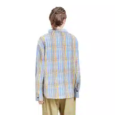 Doraemon Vintage Plaid Shirt