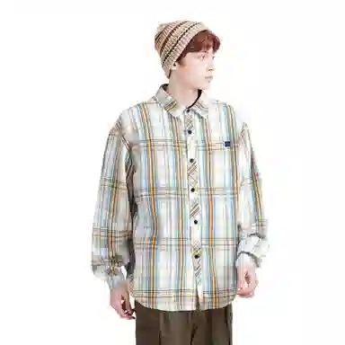 Doraemon Vintage Plaid Shirt